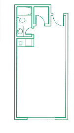 Deluxe studio layout